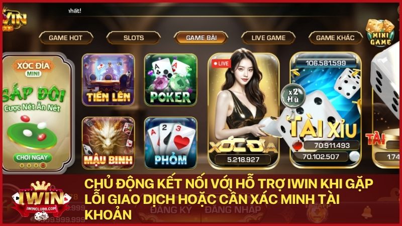 Nhận diện những tình huống khẩn cấp người chơi cần sự can thiệp từ đội ngũ kỹ thuật Iwin